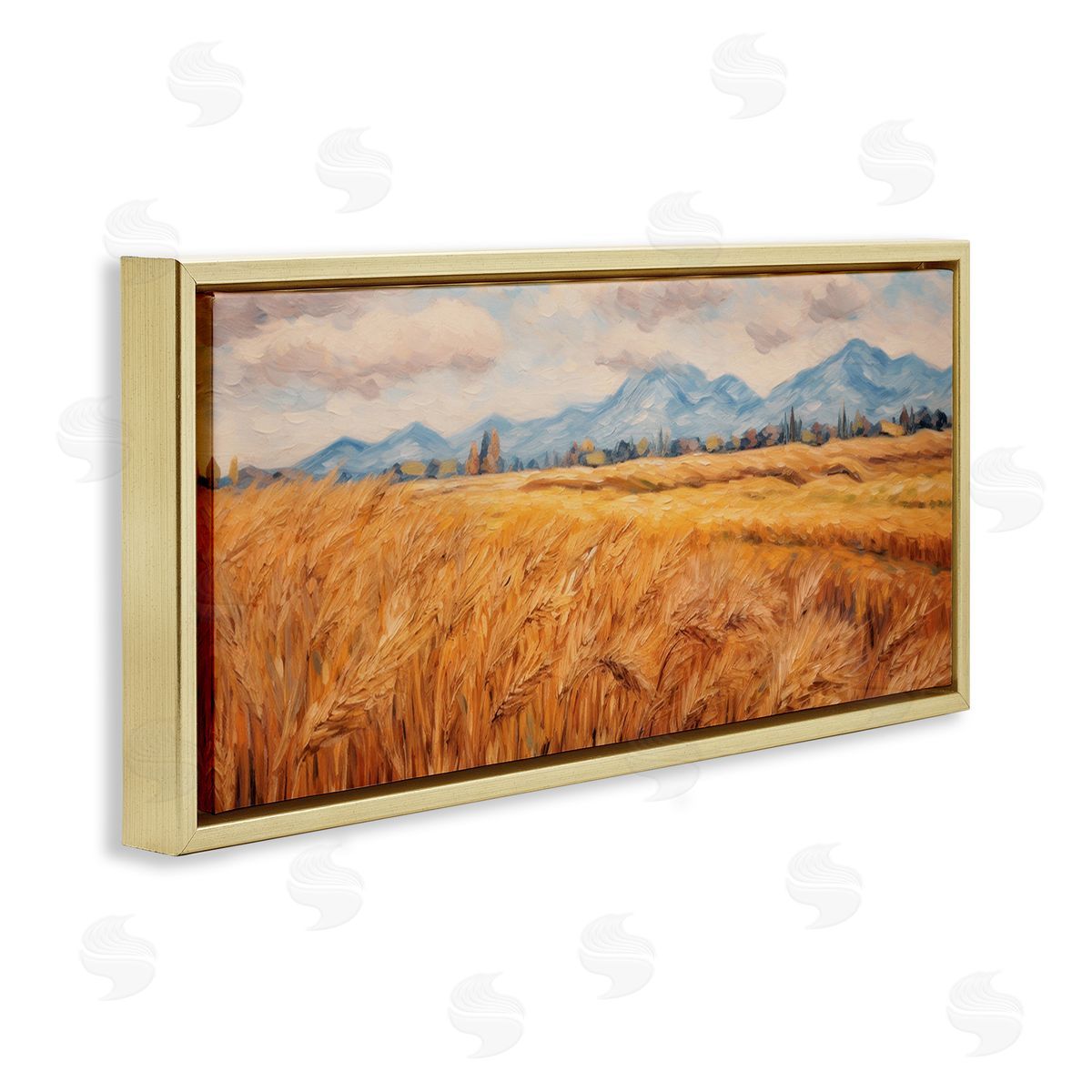 Gina Kelly Country Wheat & Mountains