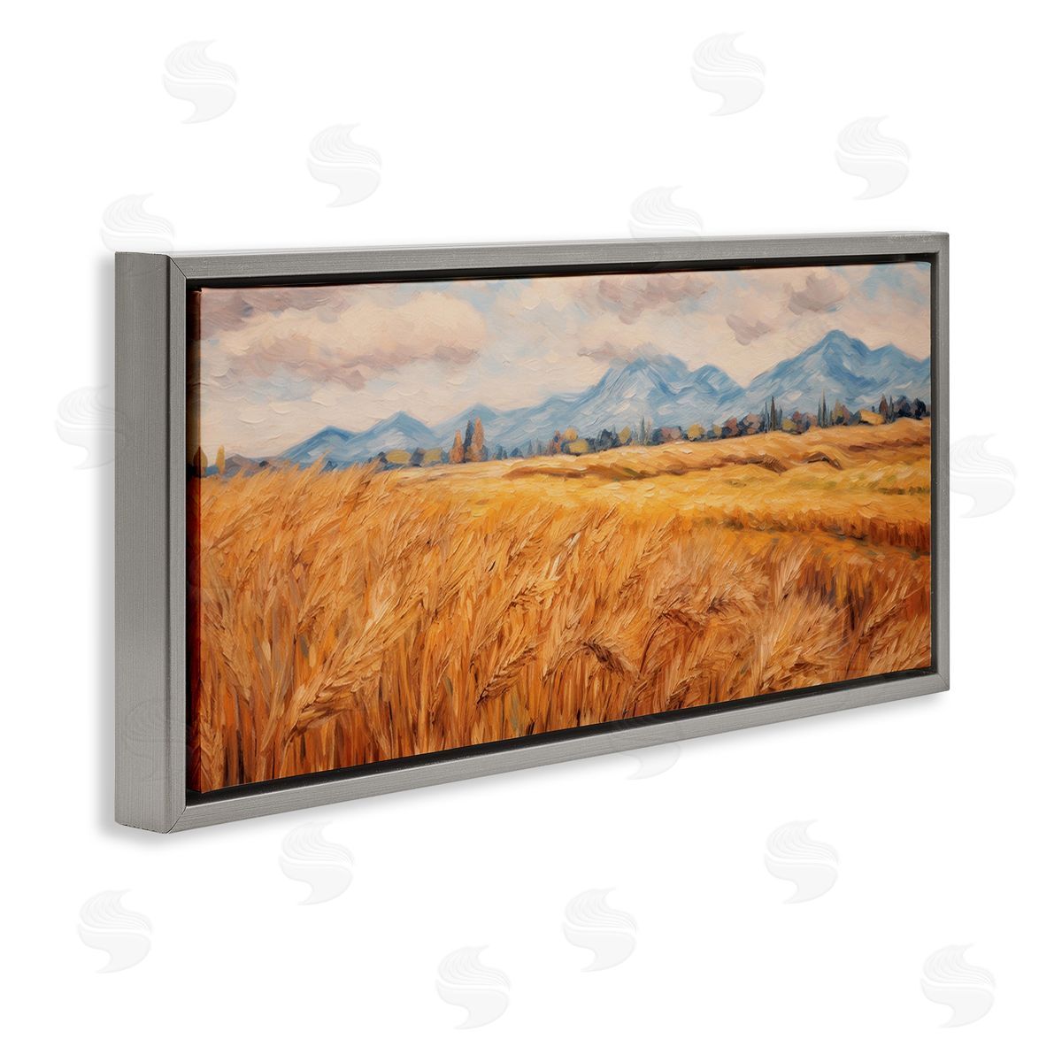 Gina Kelly Country Wheat & Mountains