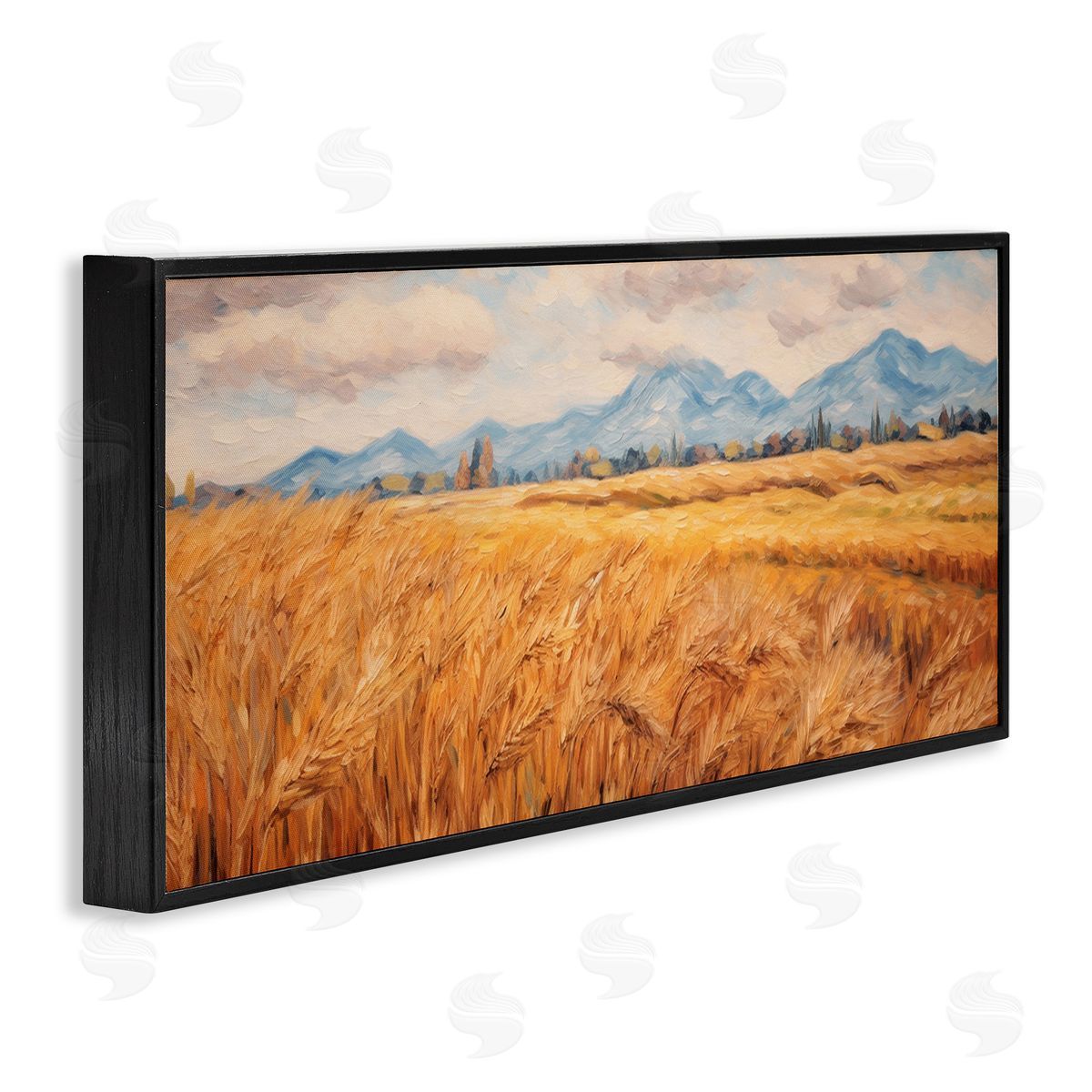 Gina Kelly Country Wheat & Mountains