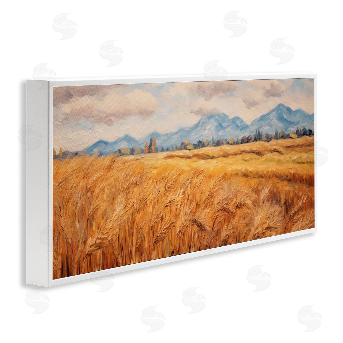 Gina Kelly Country Wheat & Mountains