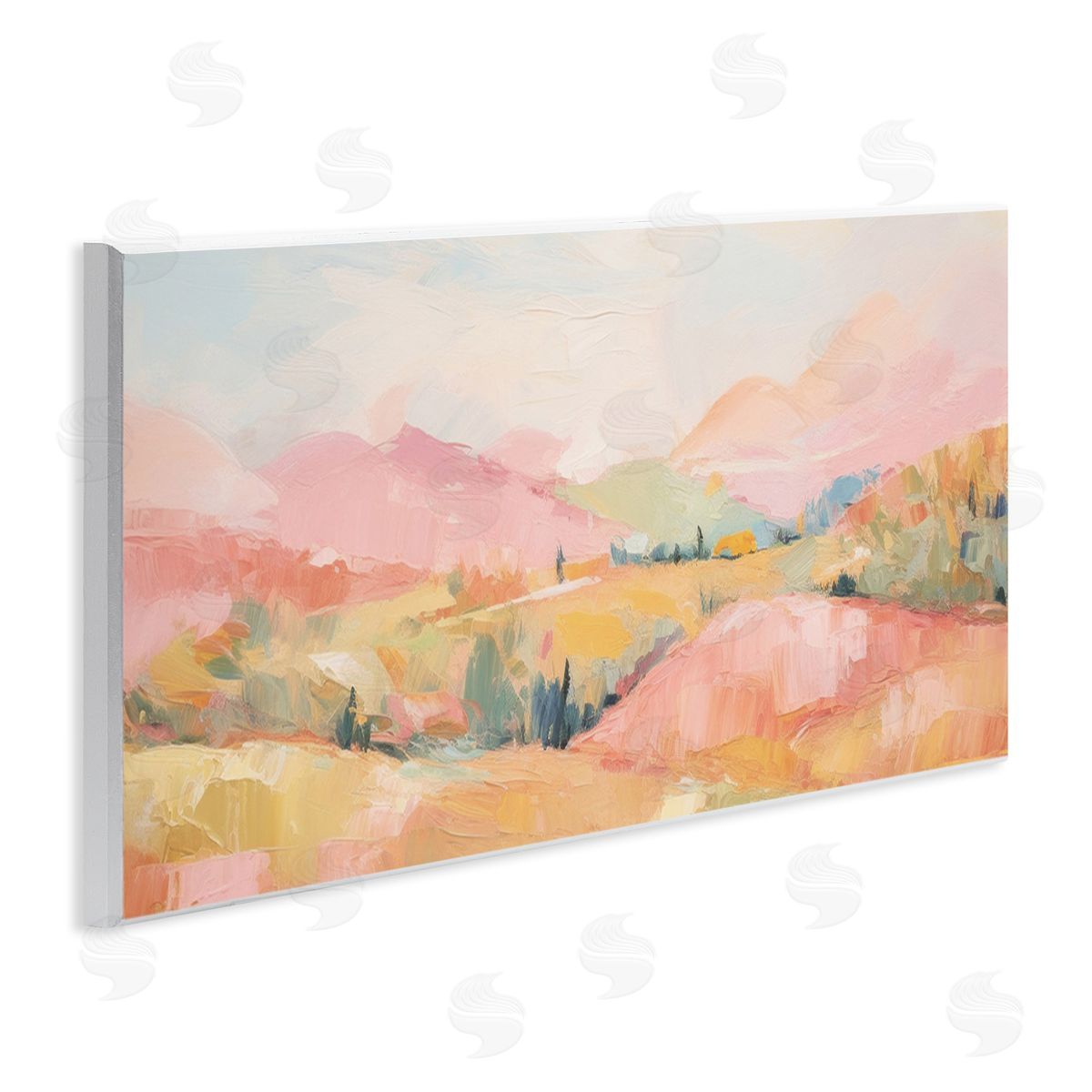 Gina Kelly Abstract Tranquility Hills