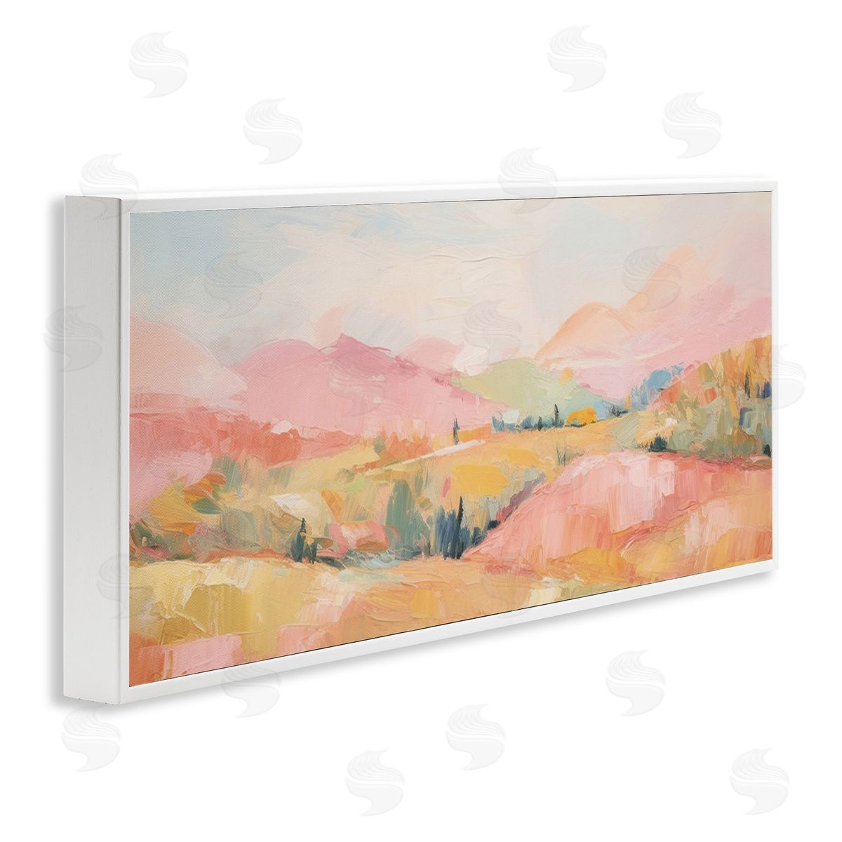 Gina Kelly Abstract Tranquility Hills