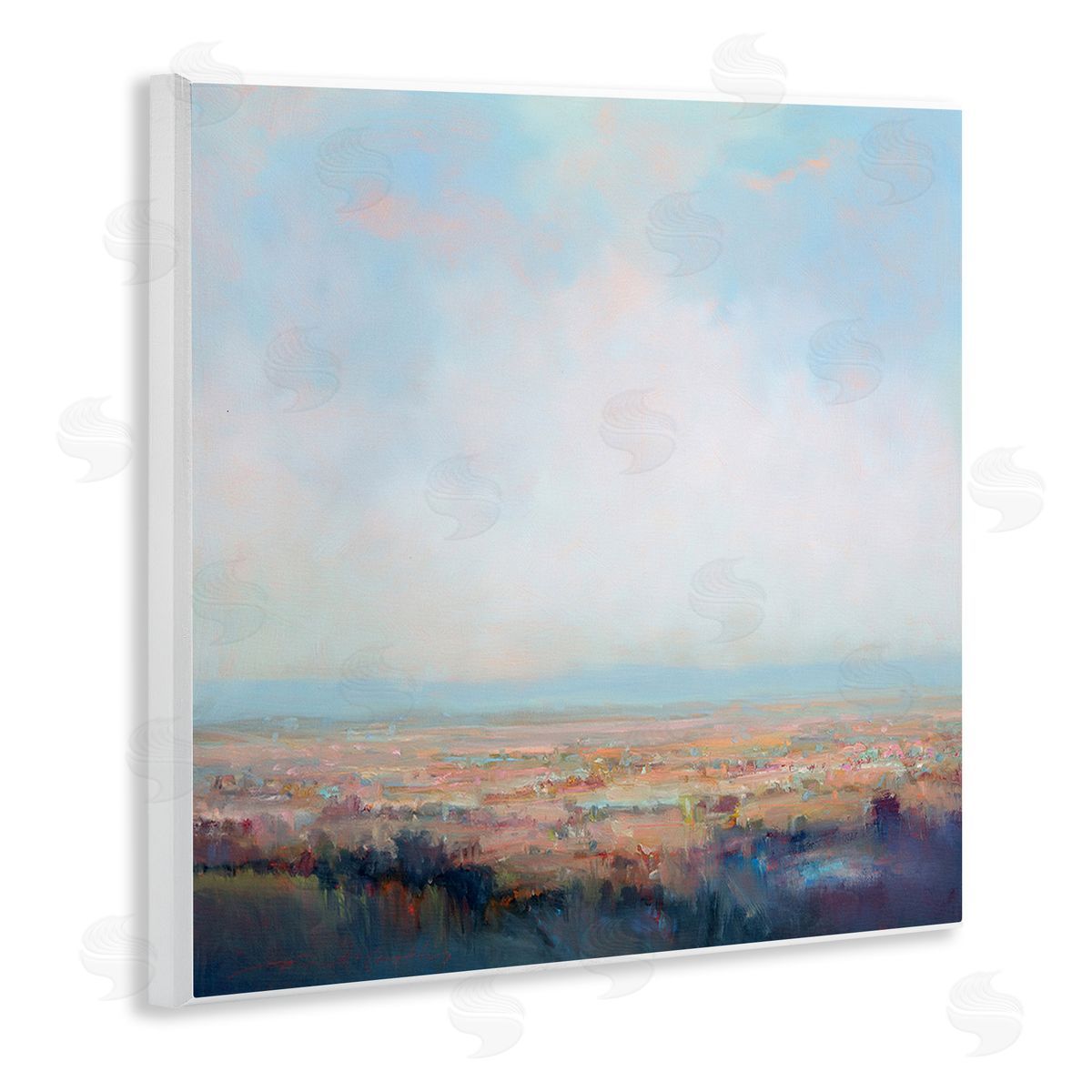 William McCarthy Clear Sky over Nature Wooden Wall Plaque Art Print