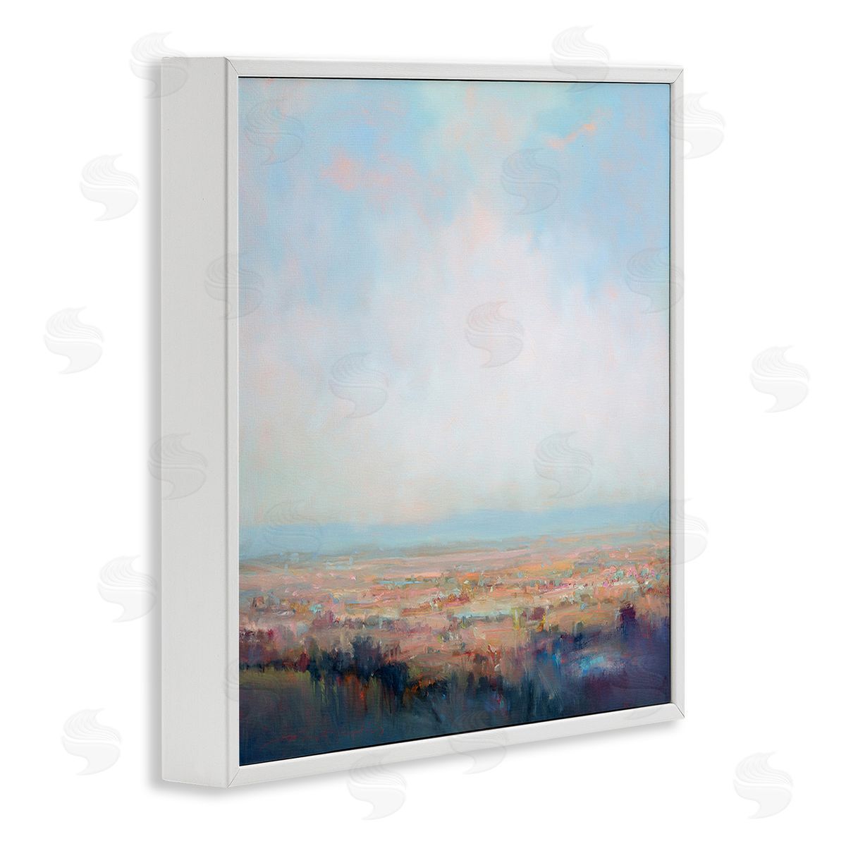 William McCarthy Clear Sky over Nature White Framed Giclee Wall Art Print