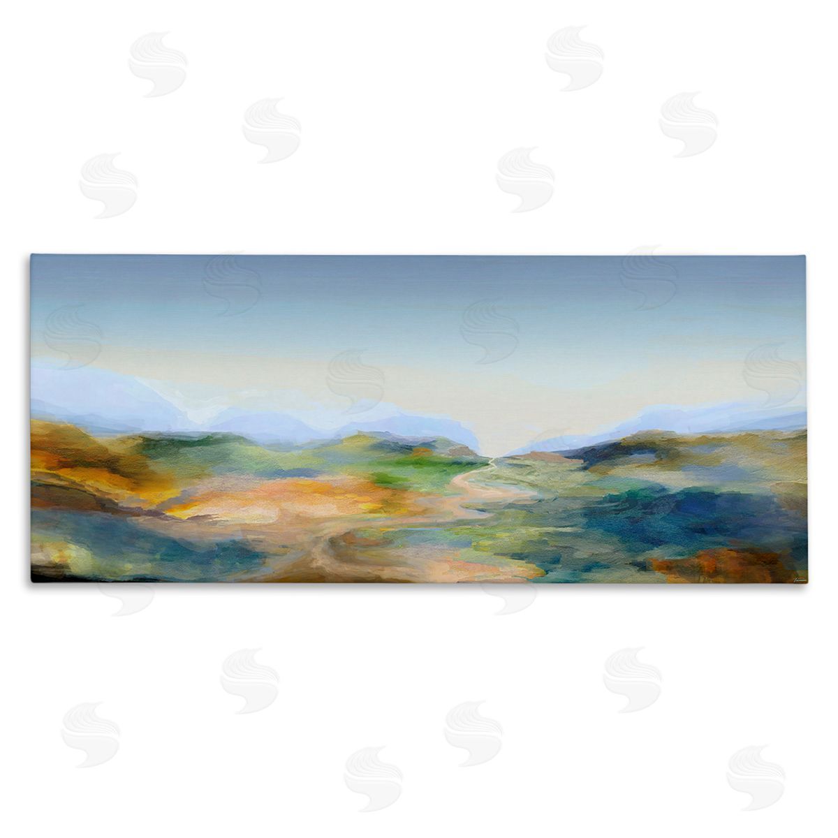 Michael Tienhaara Mountains with Winding Path