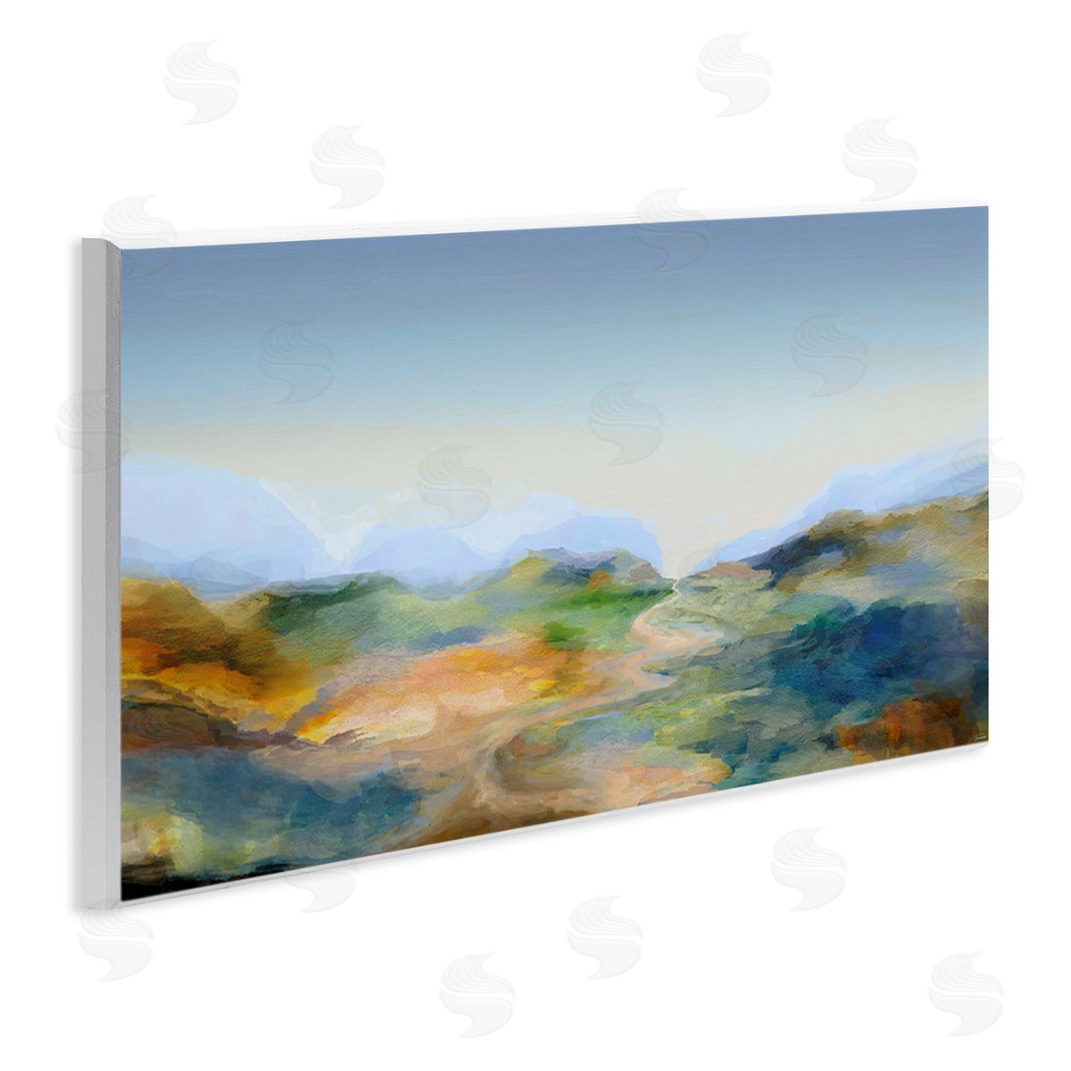 Michael Tienhaara Mountains with Winding Path