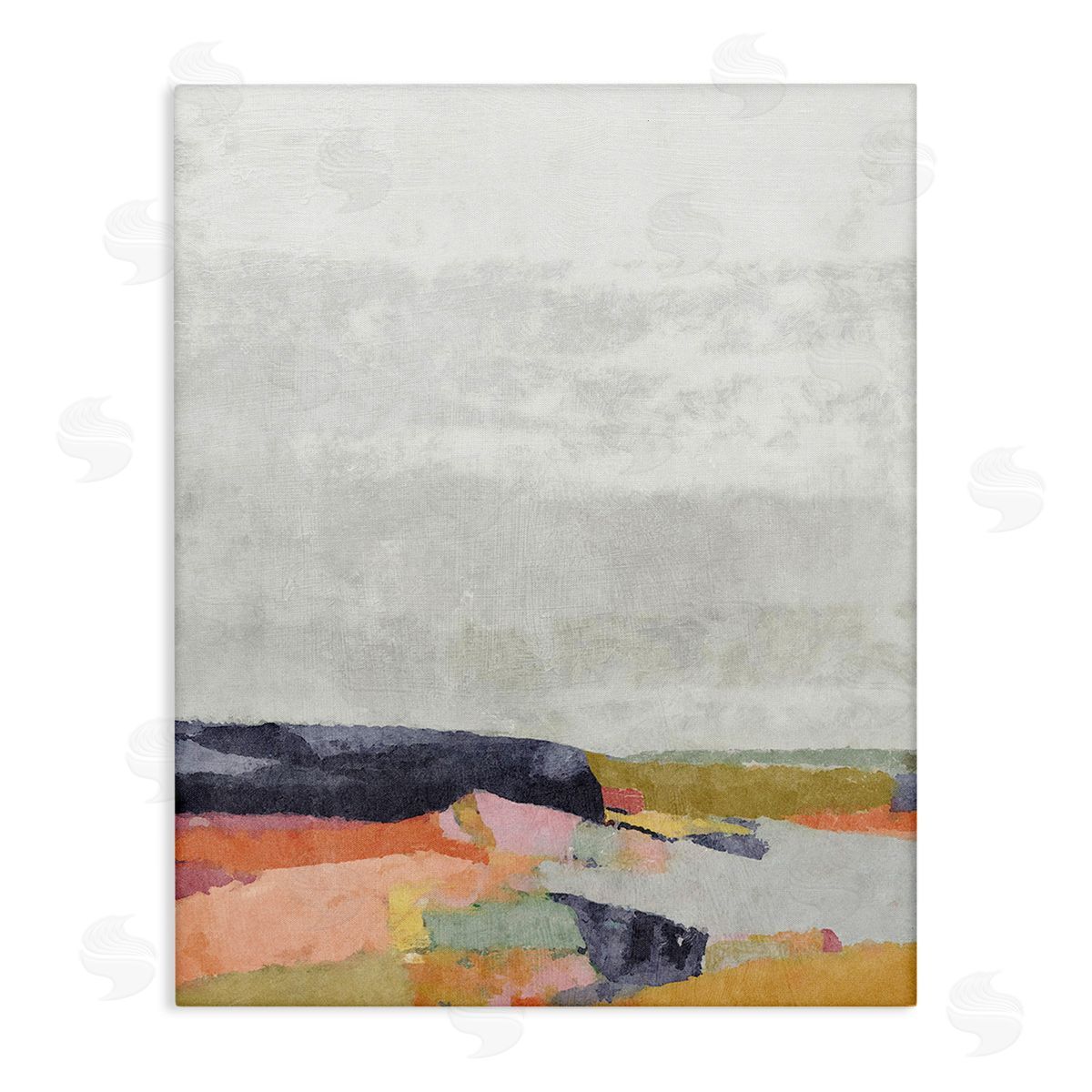 Suzanne Nicoll Modern Hue Landscape Canvas Wall Art Print