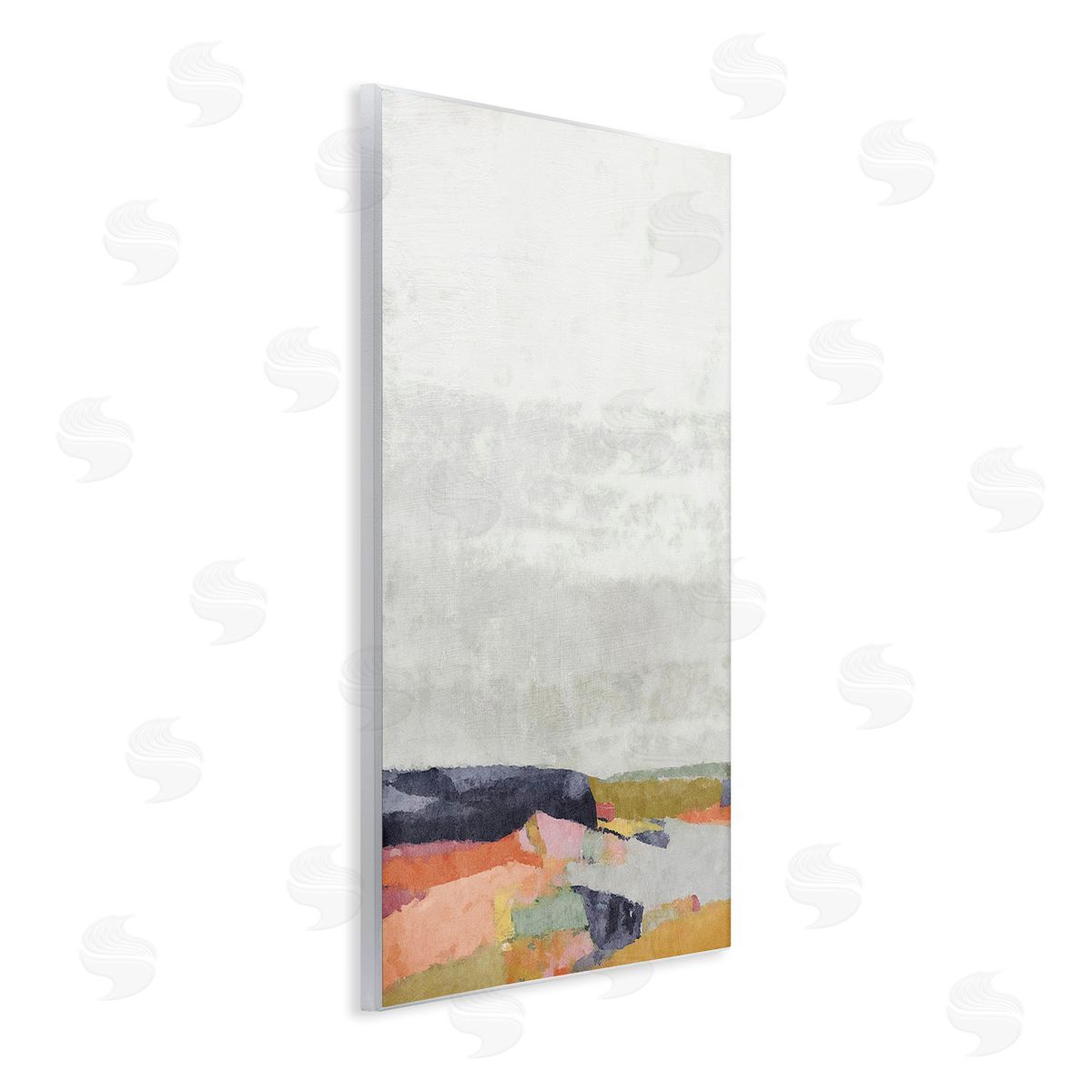 Suzanne Nicoll Modern Hue Landscape Wooden Wall Plaque Art Print