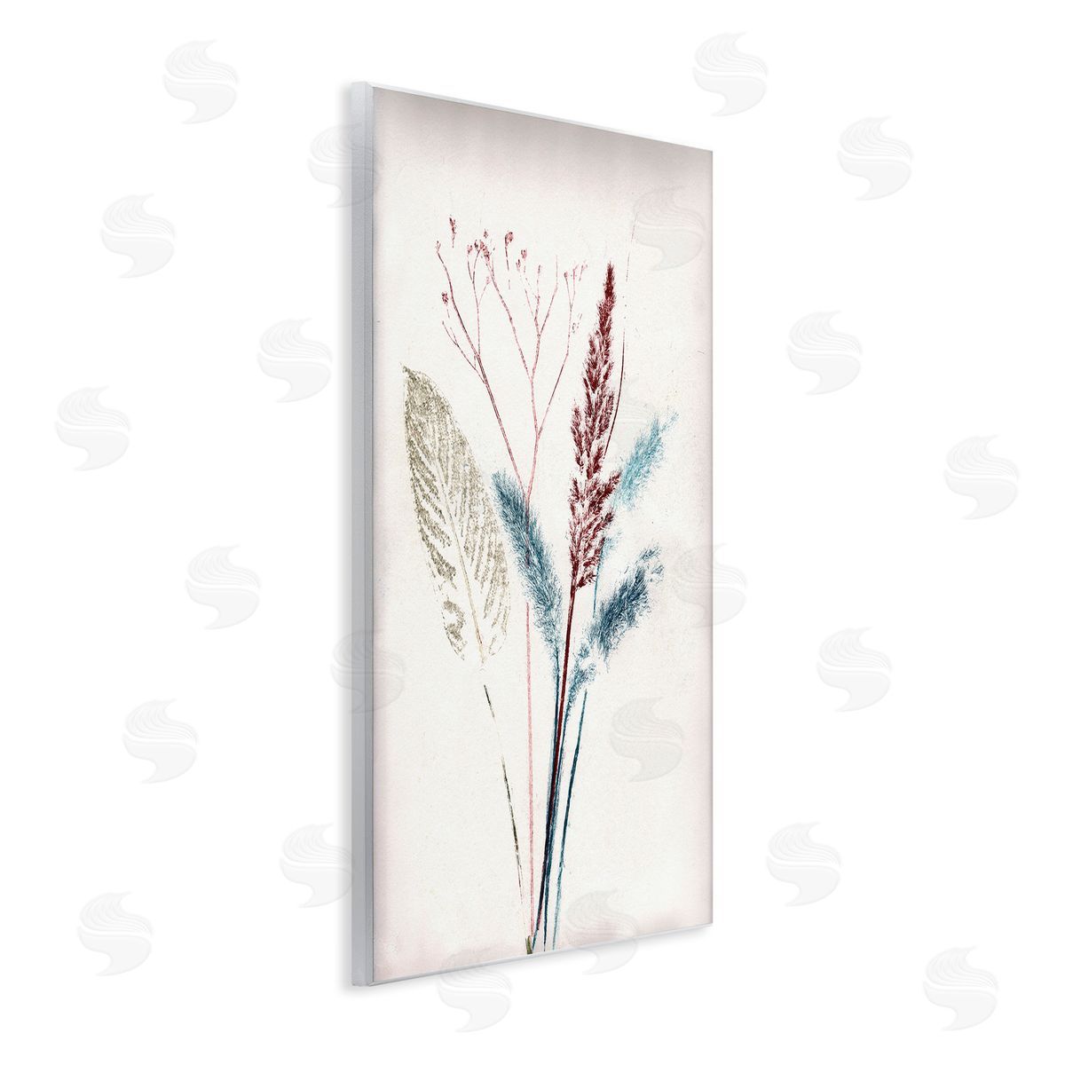 Pernille Folcarelli Natural Floral Impression Wooden Wall Plaque Art Print