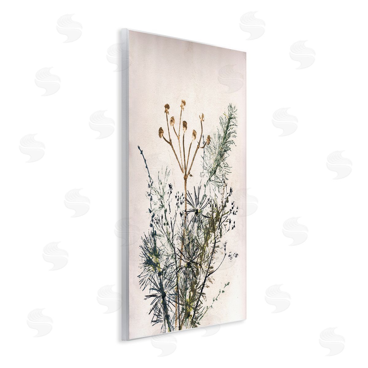 Pernille Folcarelli Pine Needles Impression Wooden Wall Plaque Art Print