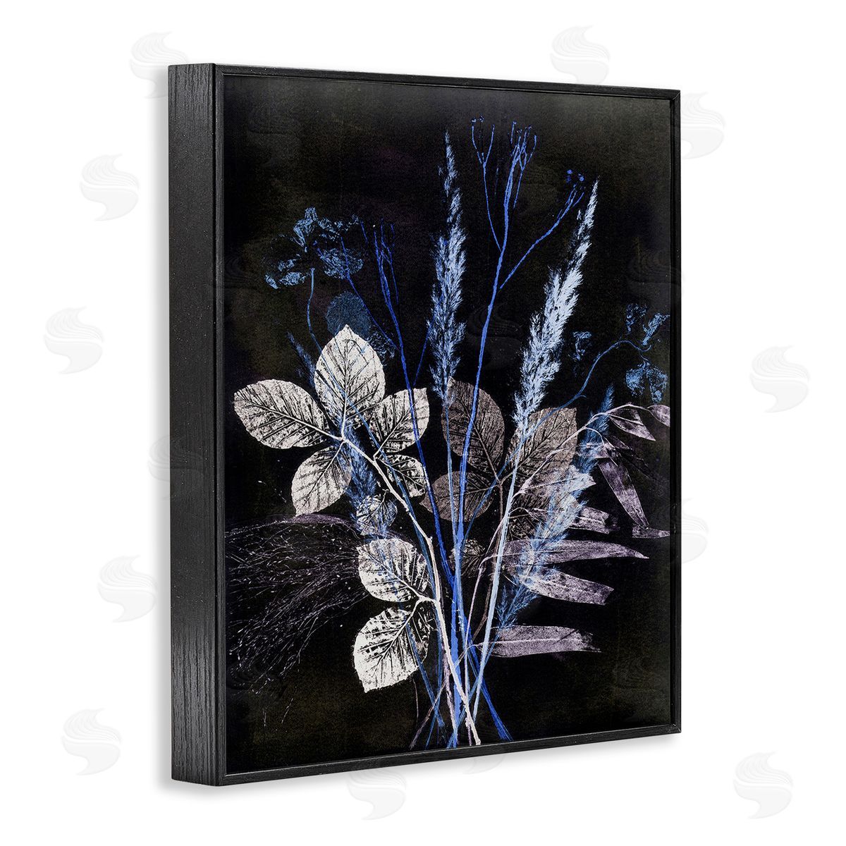Pernille Folcarelli Forest Botanical Impressions Black Framed Giclee Wall Art Print