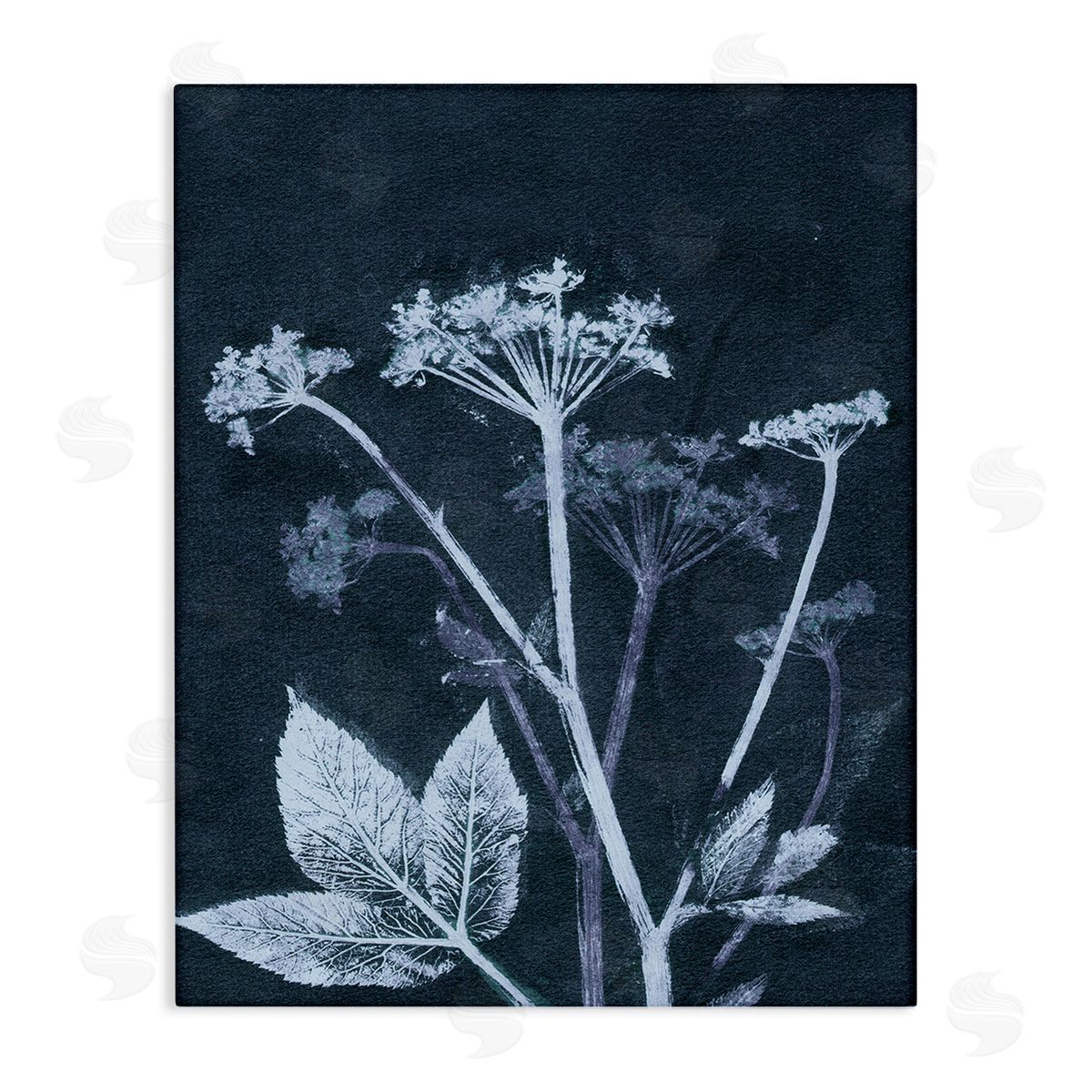 Pernille Folcarelli Spring Botanical Shapes Canvas Wall Art Print