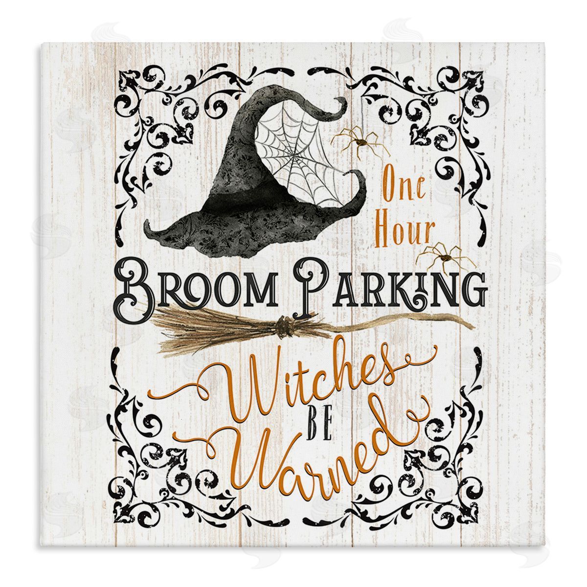 Deane Beesley Rustic Broom Parking Canvas Wall Art Print