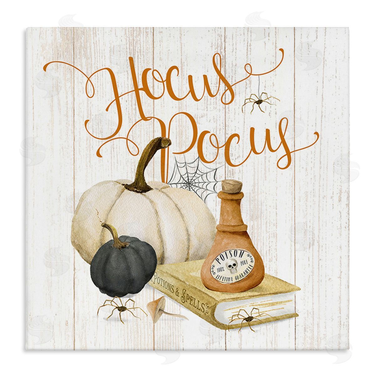 Deane Beesley Hocus Pocus Halloween Phrase Canvas Wall Art Print