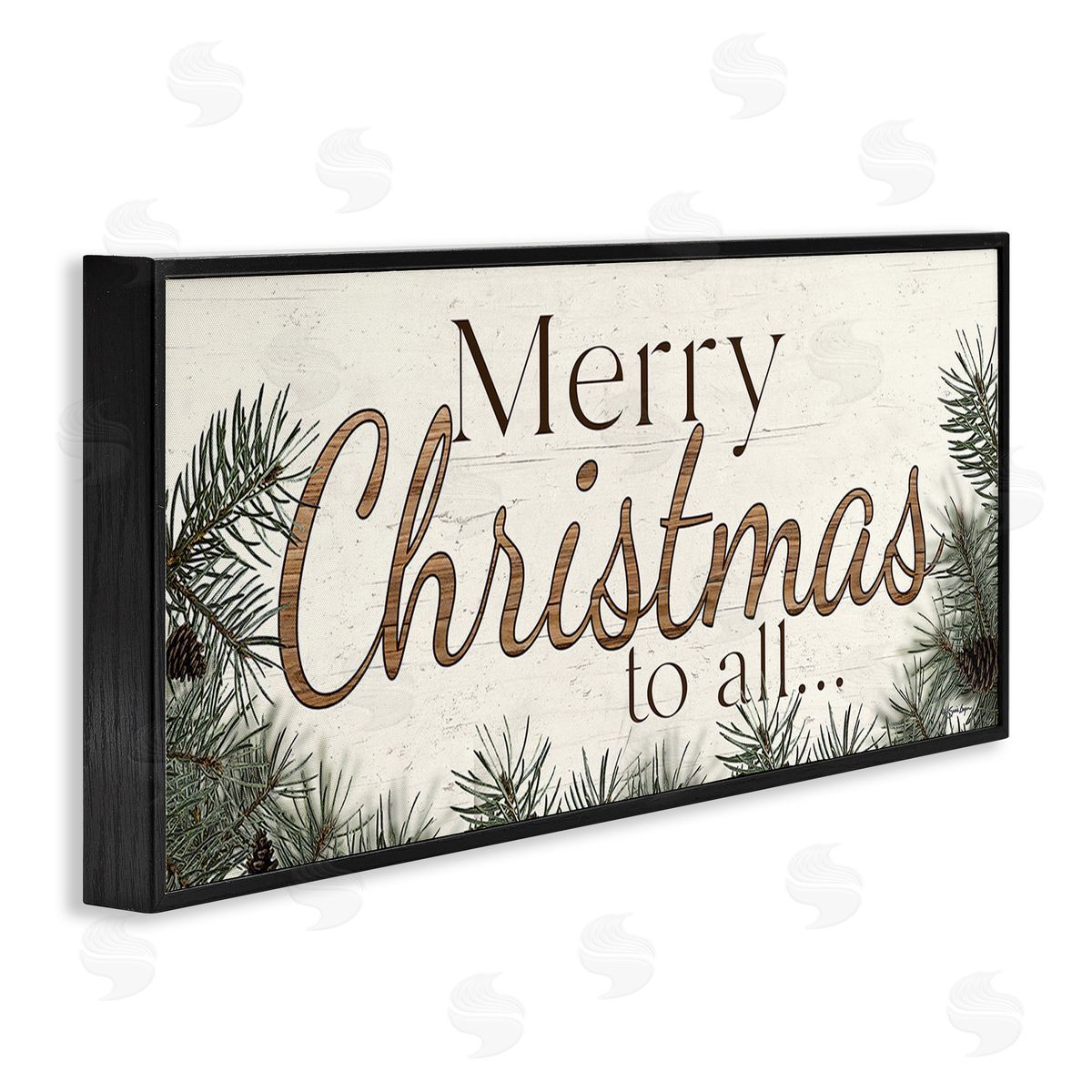 Susie Boyer Woodland Christmas Typography