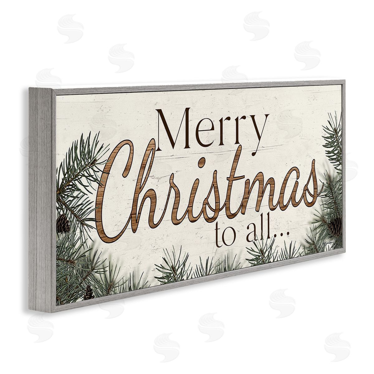 Susie Boyer Woodland Christmas Typography