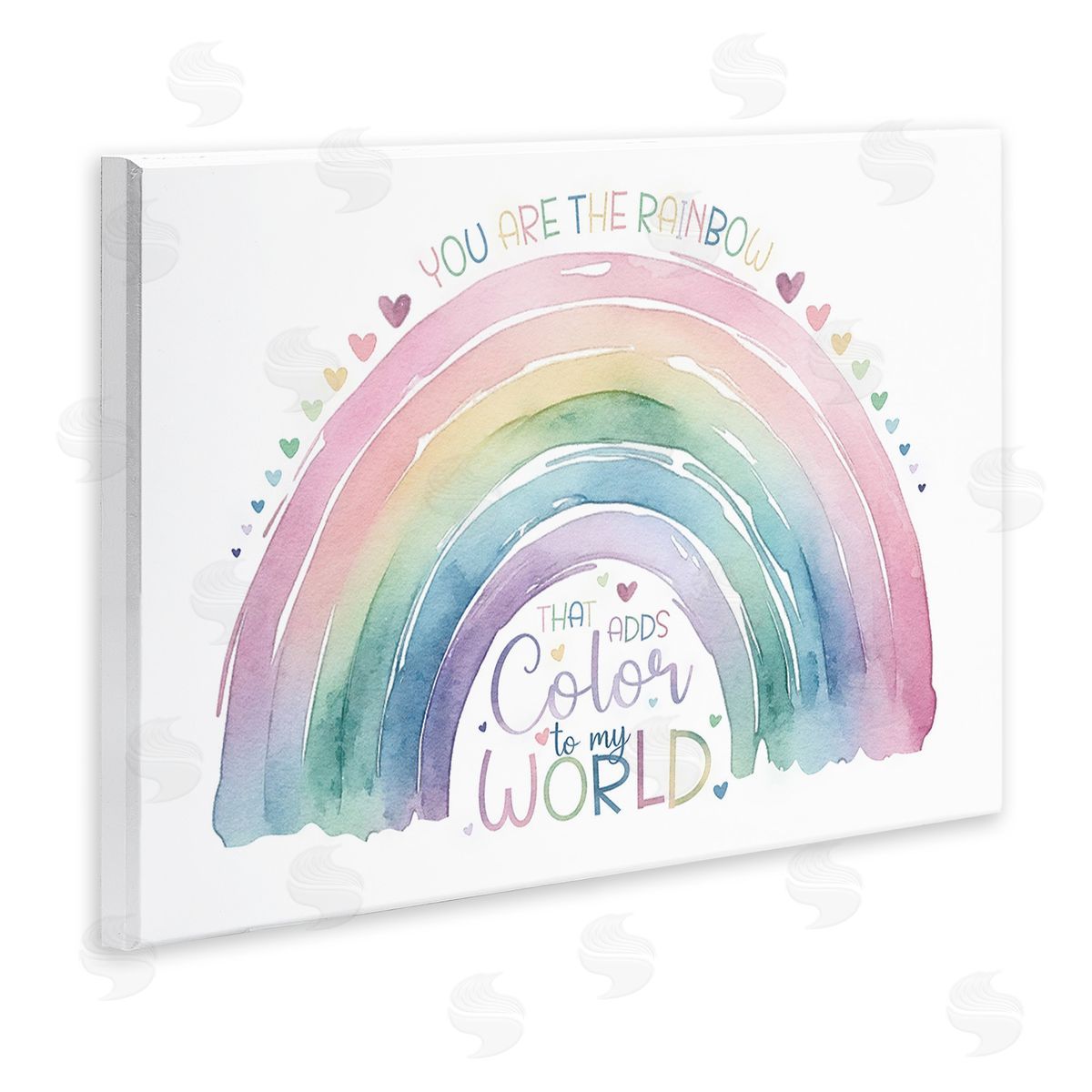 Amanda Greenwood You Are The Rainbow Wooden Wall Plaque Art Print