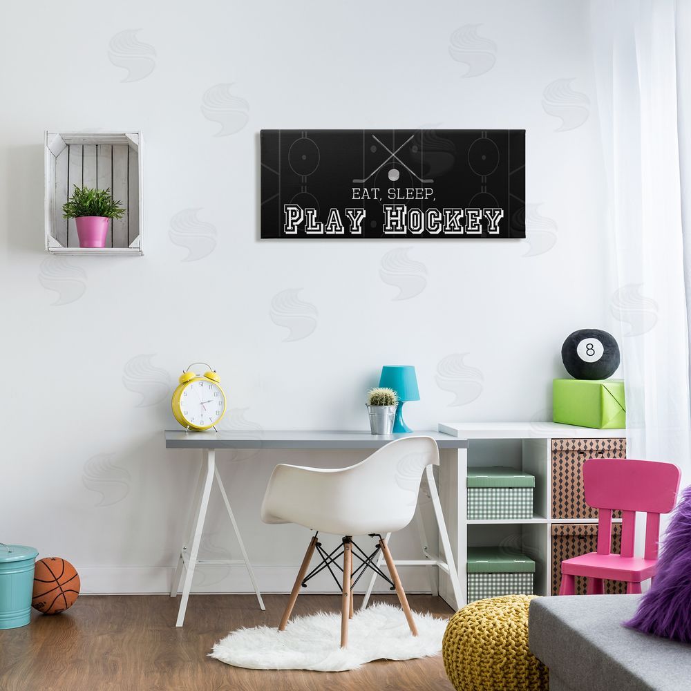 Lauren Gibbons Eat Sleep Hockey Phrase