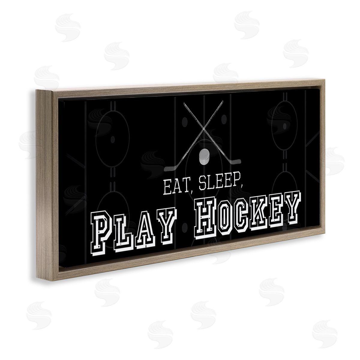 Lauren Gibbons Eat Sleep Hockey Phrase