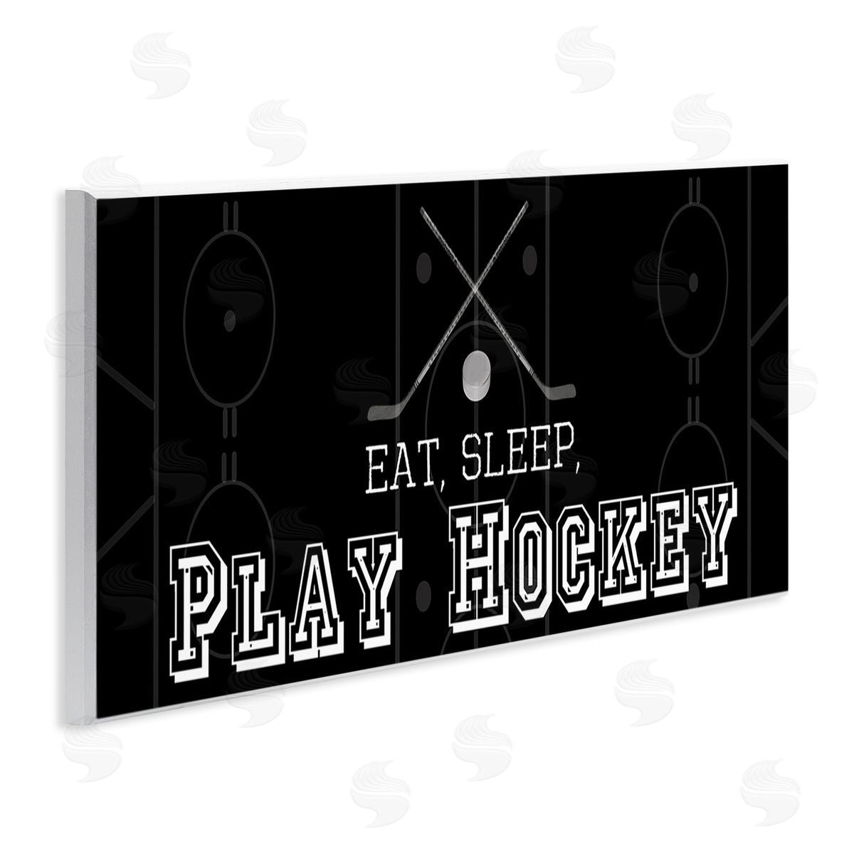 Lauren Gibbons Eat Sleep Hockey Phrase