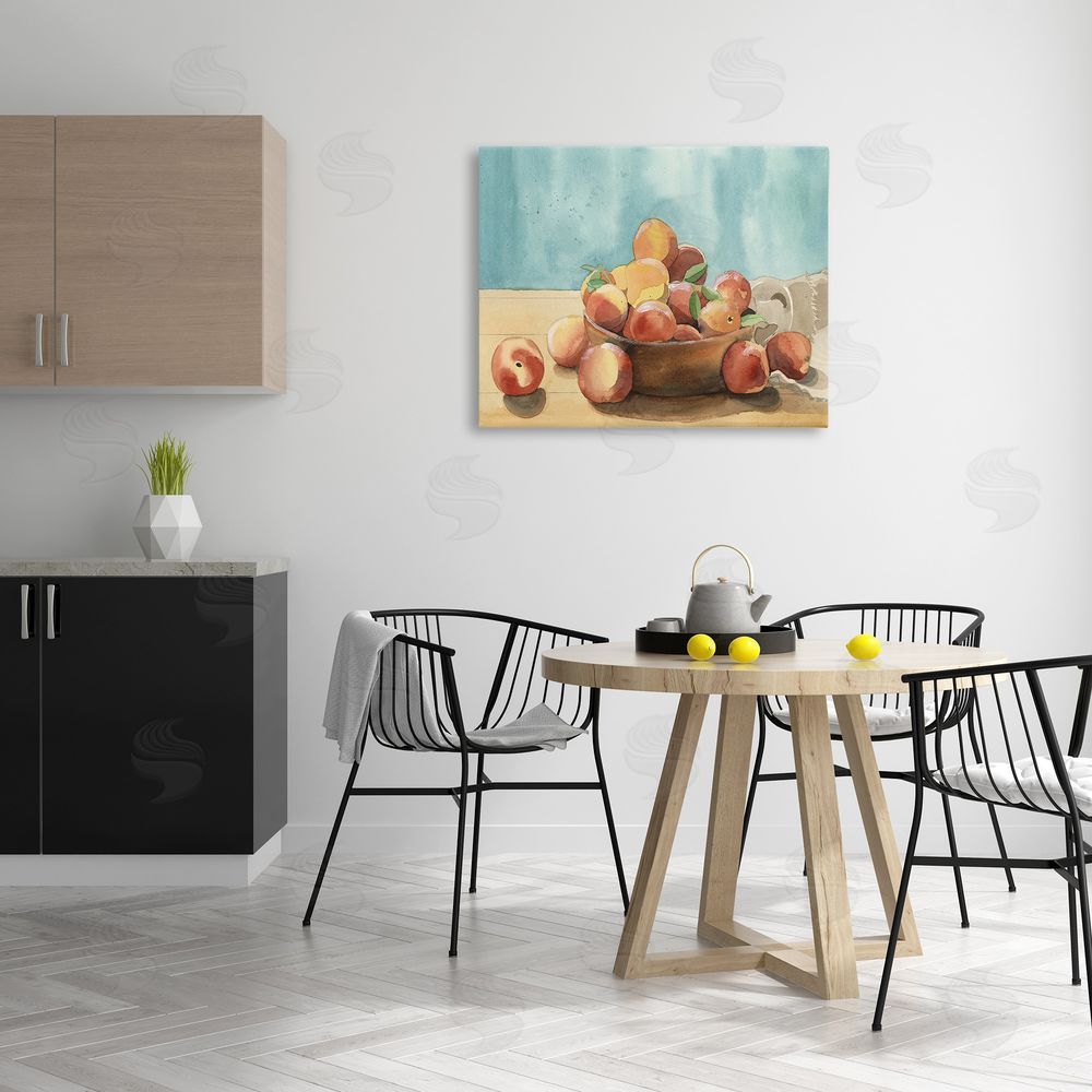 Alicia Longley Traditional Apple Painting Canvas Wall Art Print in Room