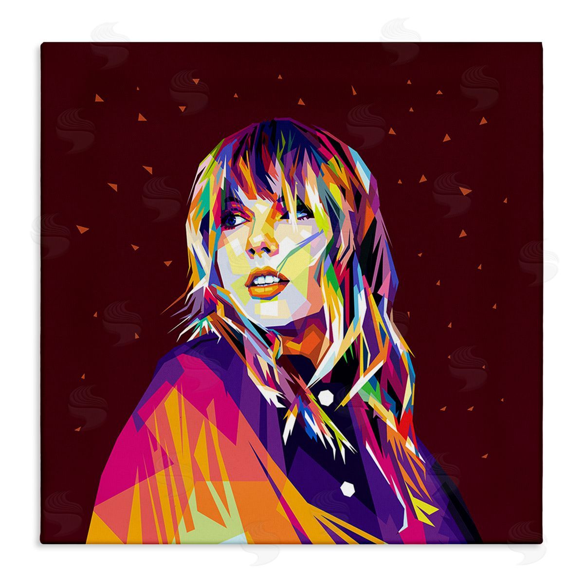 Birch & Ink Modern Hue Taylor Canvas Wall Art Print