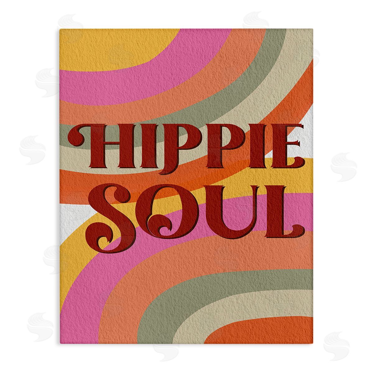 Regina Moore Hippie Soul Patterned Canvas Wall Art Print