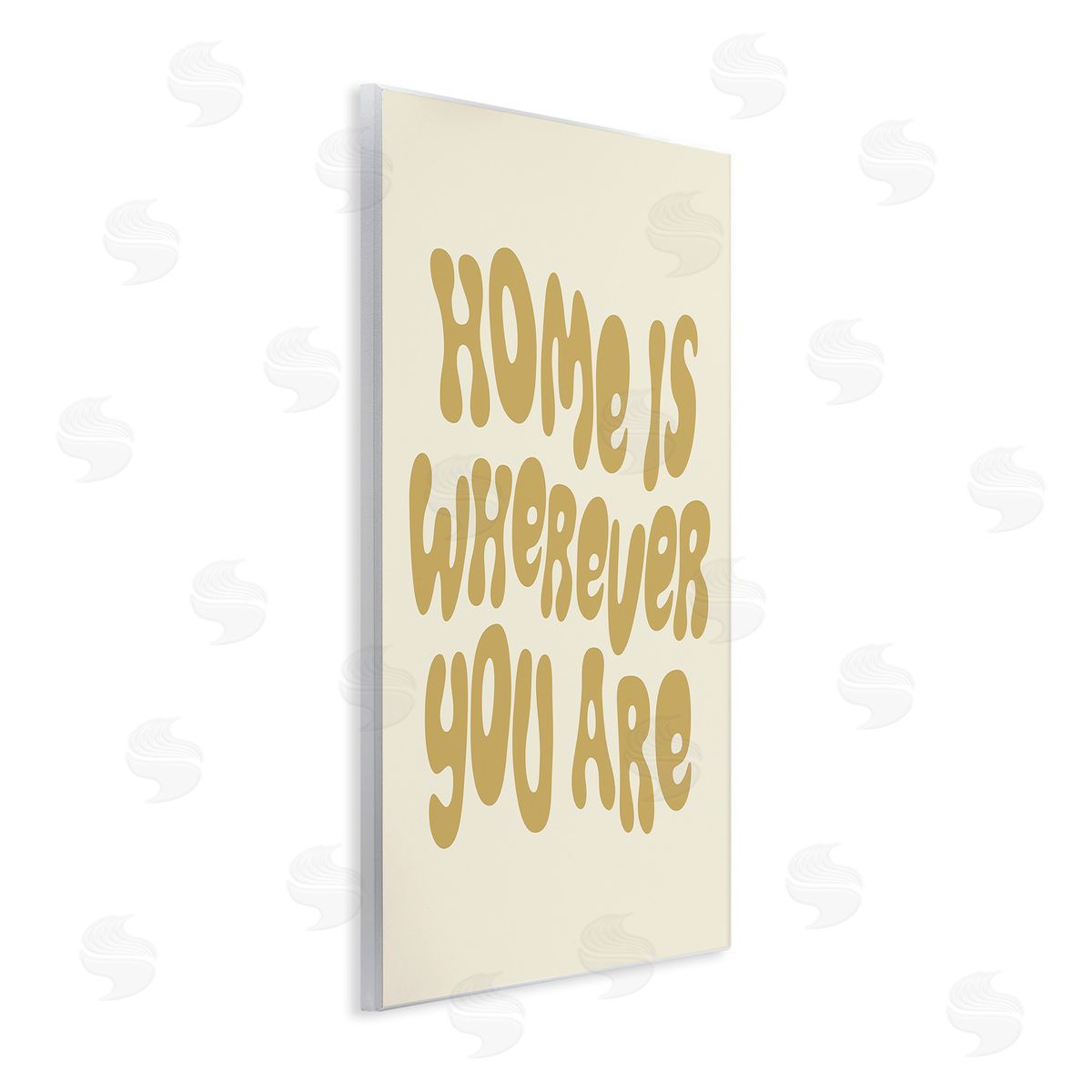 Victoria Barnes Groovy Wherever You Are Wooden Wall Plaque Art Print