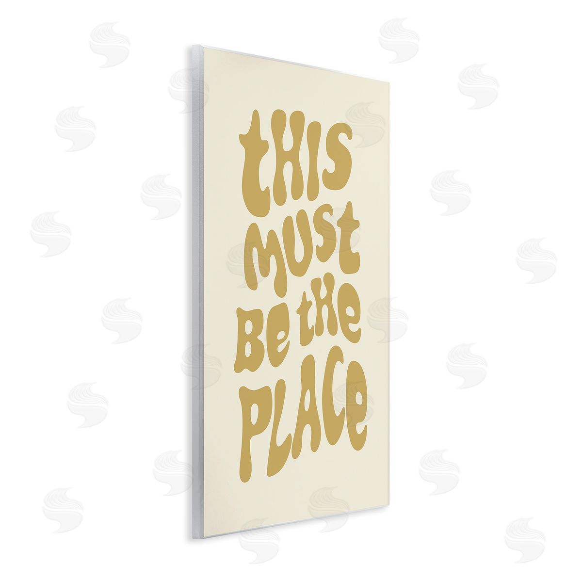 Victoria Barnes Must Be The Place Wooden Wall Plaque Art Print