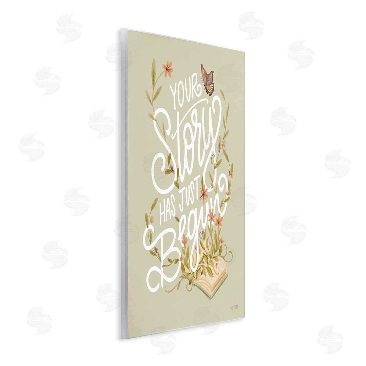 House Fenway Your Story Inspirational Wooden Wall Plaque Art Print