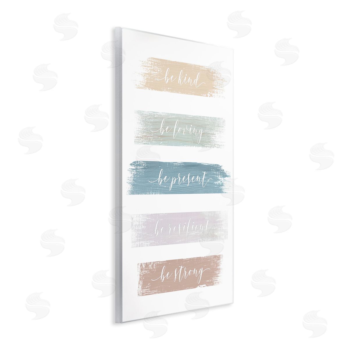 Graffitee Studios Be Strong Inspirational Wooden Wall Plaque Art Print