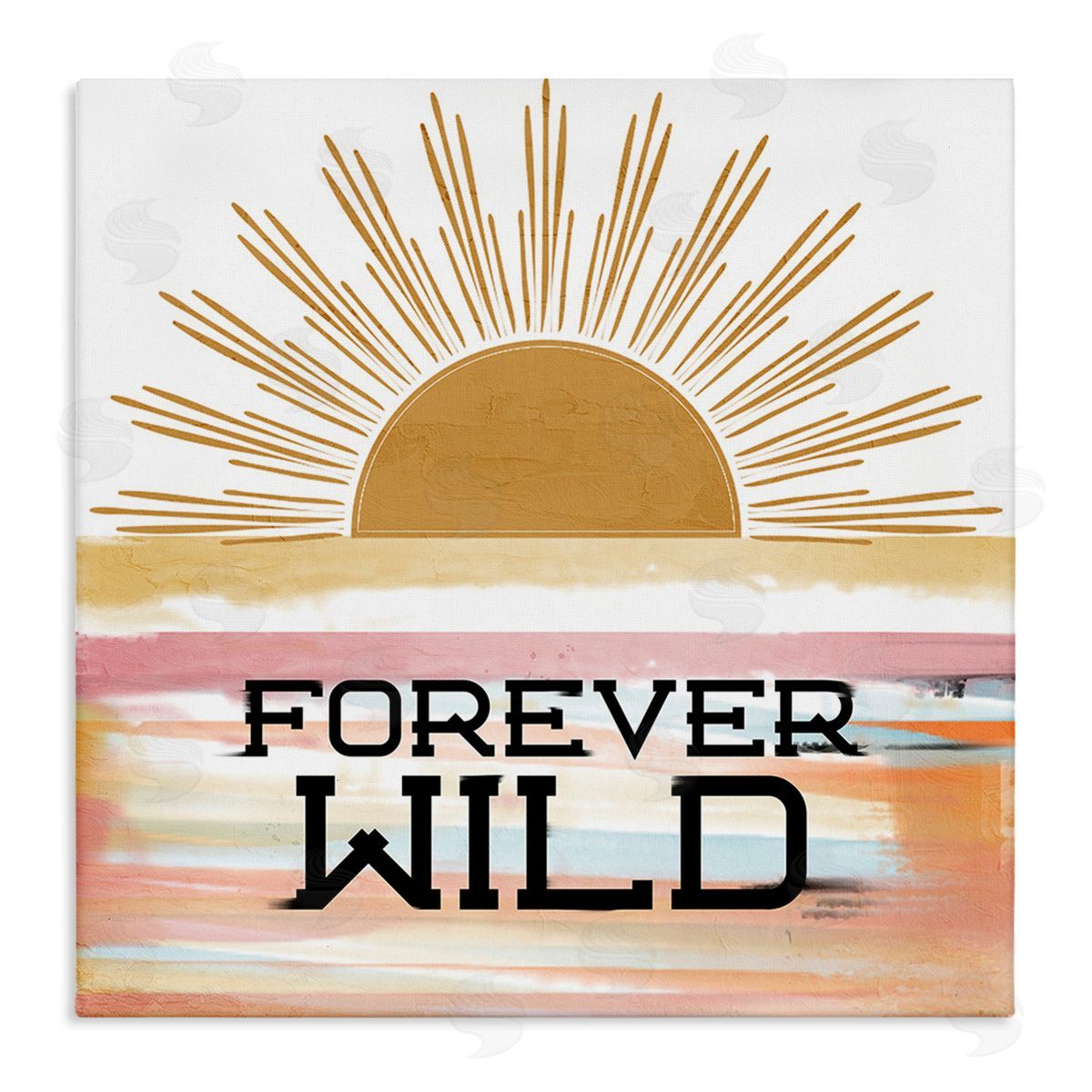 Kim Allen Forever Wild Sun Rays Canvas Wall Art Print