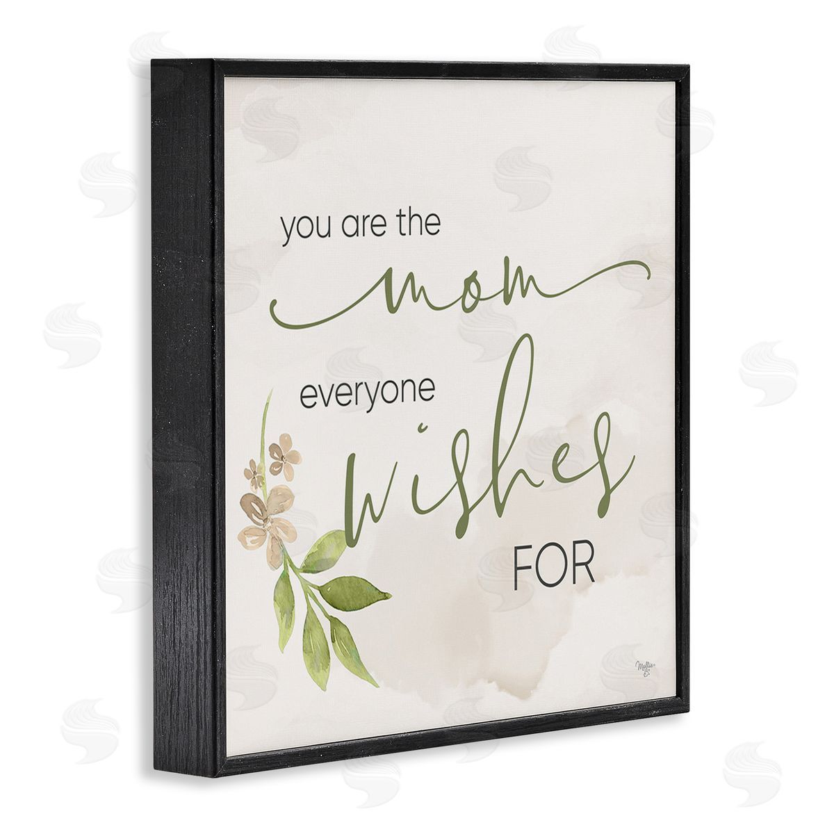 Mollie B. Mom Everyone Wishes For Black Framed Giclee Wall Art Print