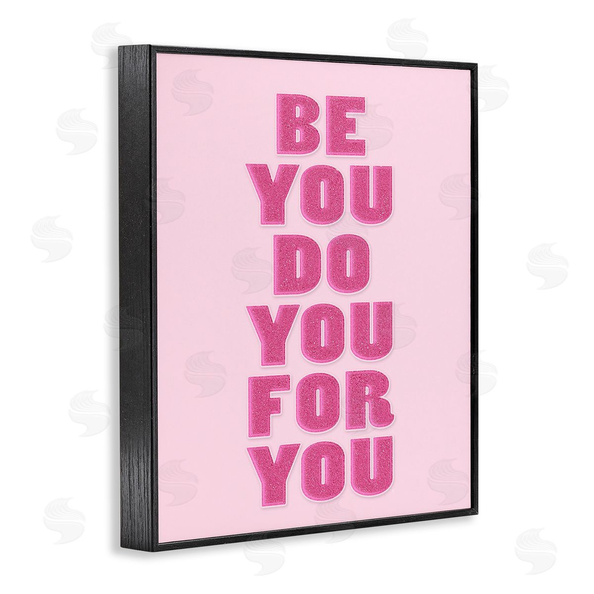 Martina Pavlova Be You Bold Pink Black Framed Giclee Wall Art Print