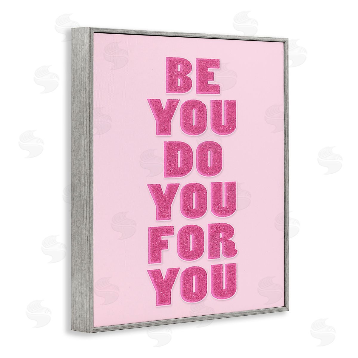 Martina Pavlova Be You Bold Pink Gray Framed Giclee Wall Art Print