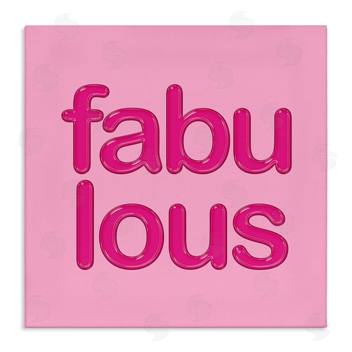 Martina Pavlova Bold Pink Fabulous Canvas Wall Art Print