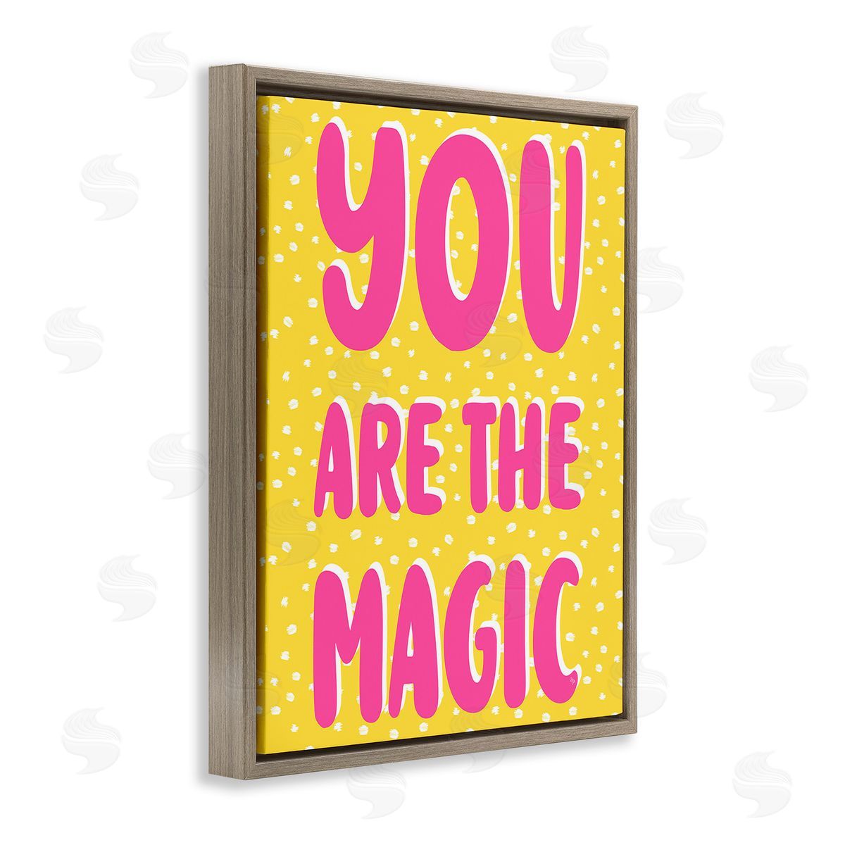 Martina Pavlova You Are The Magic Brown Floating Frame Canvas Wall Art Print
