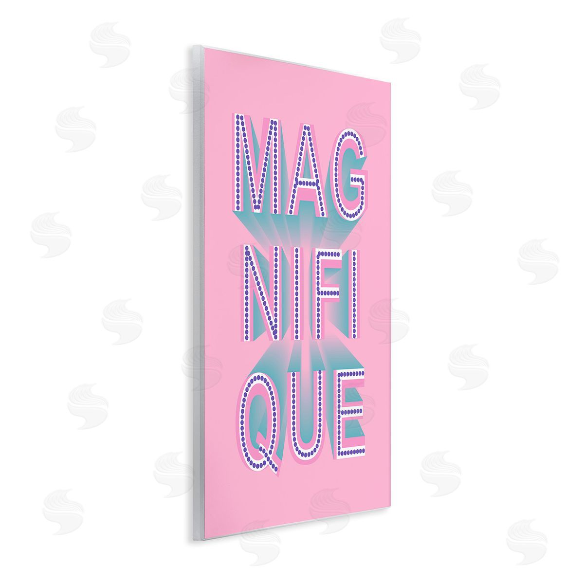 Martina Pavlova French Abstract Magnifique Wooden Wall Plaque Art Print