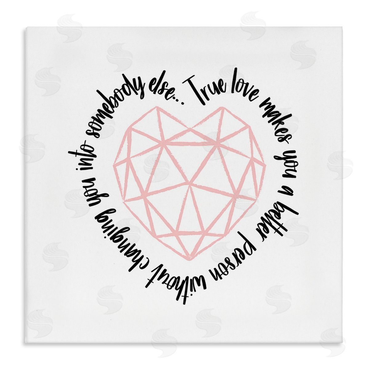 Martina Pavlova True Love Inspirational Canvas Wall Art Print