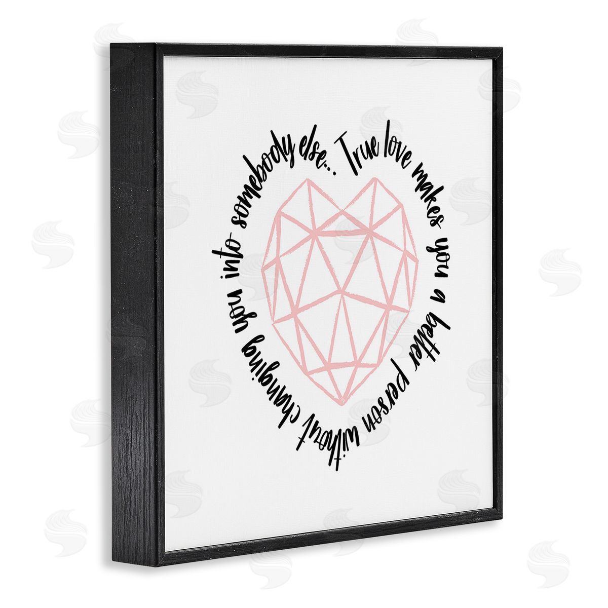 Martina Pavlova True Love Inspirational Black Framed Giclee Wall Art Print