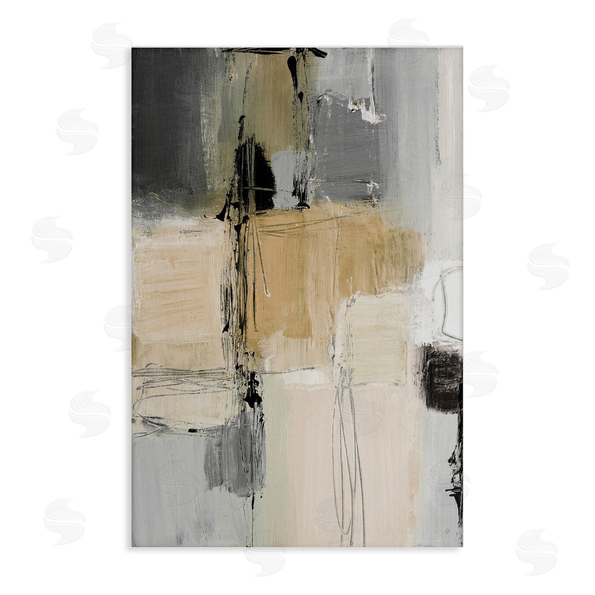 Lanie Loreth Rustic Organic Abstraction Canvas Wall Art Print