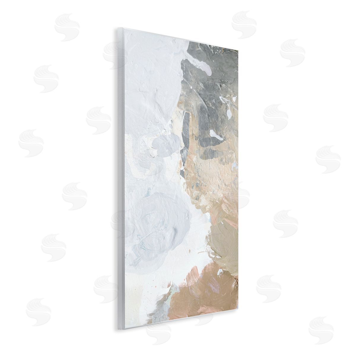 Abstract Portrait Illusion Wood Plaque Wall Art, Home Decor by Dan Meneely