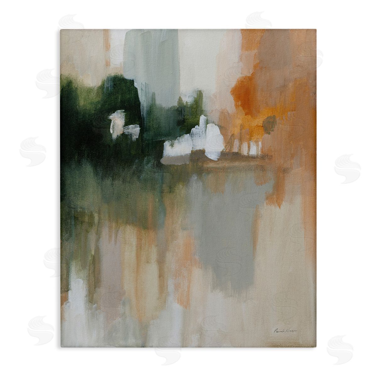 Forest Secrets Abstraction Canvas Wall Art, Home Decor by Yvette St. Amant