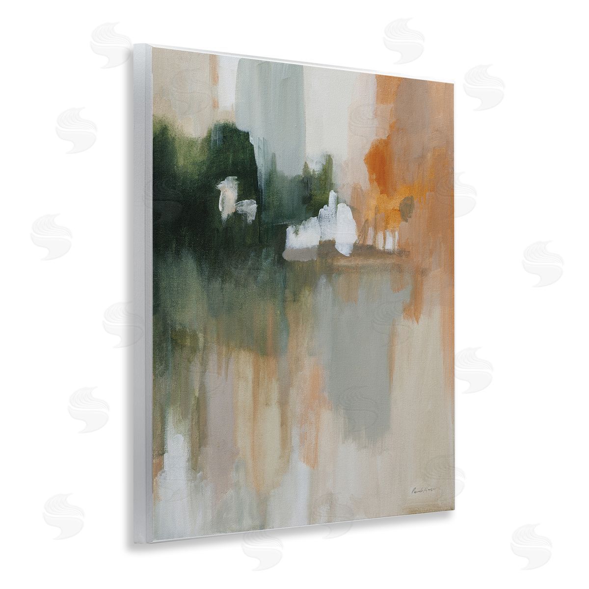 Forest Secrets Abstraction Wood Plaque Wall Art, Home Decor by Yvette St. Amant