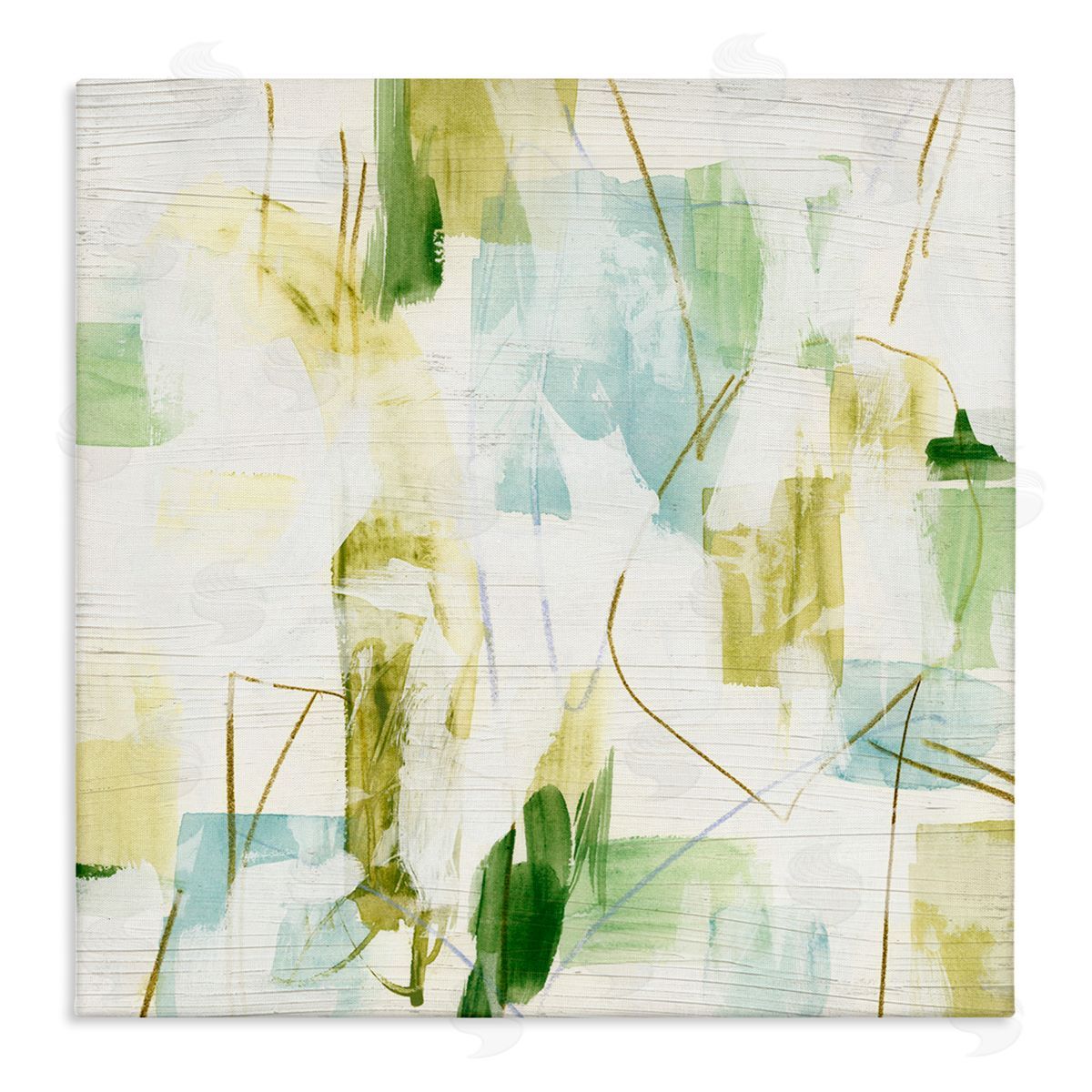 Expressive Muted Abstraction Canvas Wall Art, Home Decor by June Erica Vess