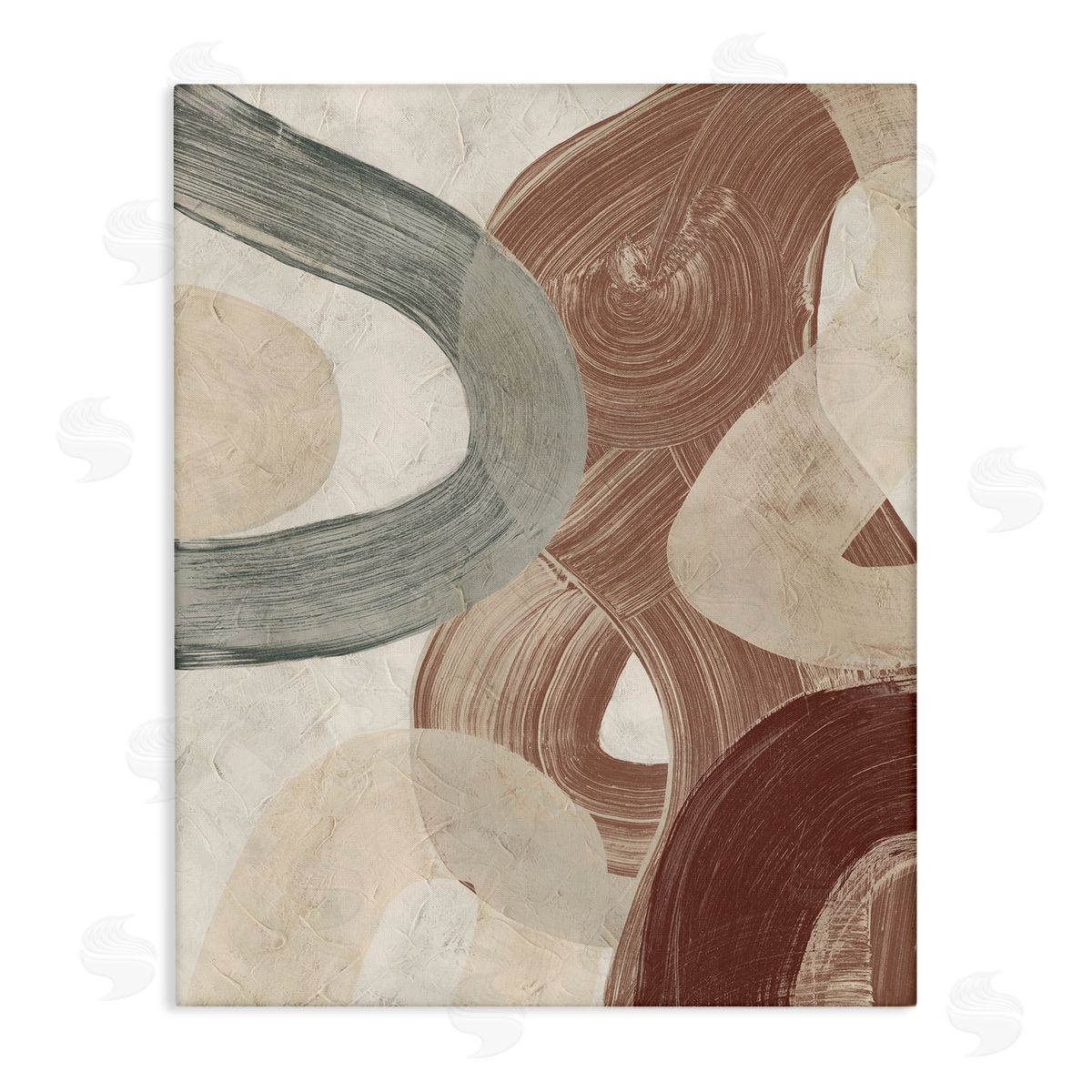 Abstract Southwestern Neutrals Canvas Wall Art, Home Decor by June Erica Vess