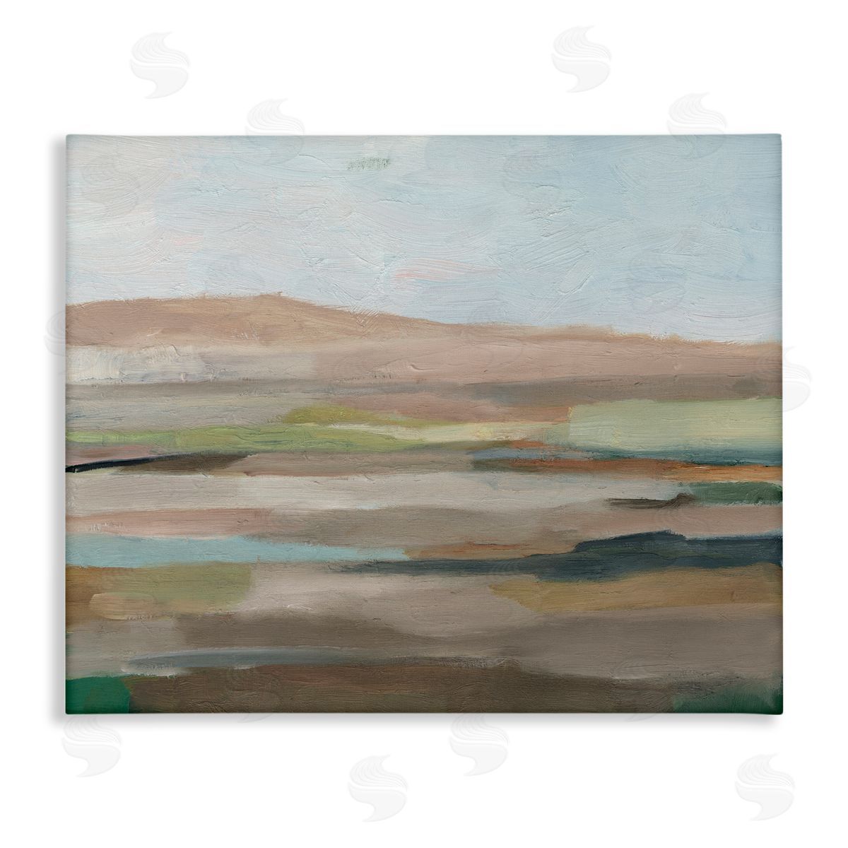 Scenic Desert Landscape Canvas Wall Art, Home Decor by Ethan Harper