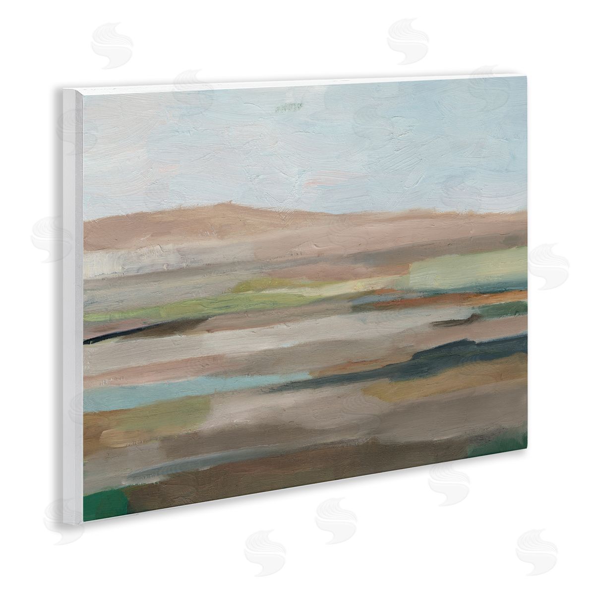 Scenic Desert Landscape Wood Plaque Wall Art, Home Decor by Ethan Harper