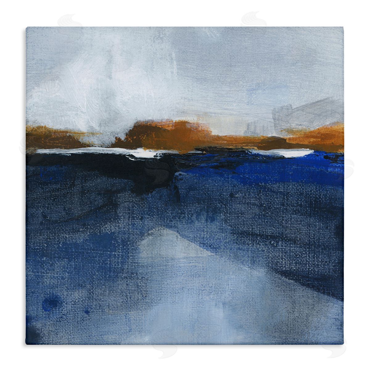 Ocean Cliffs Impression Canvas Wall Art, Home Decor by M. Gloria Hunter