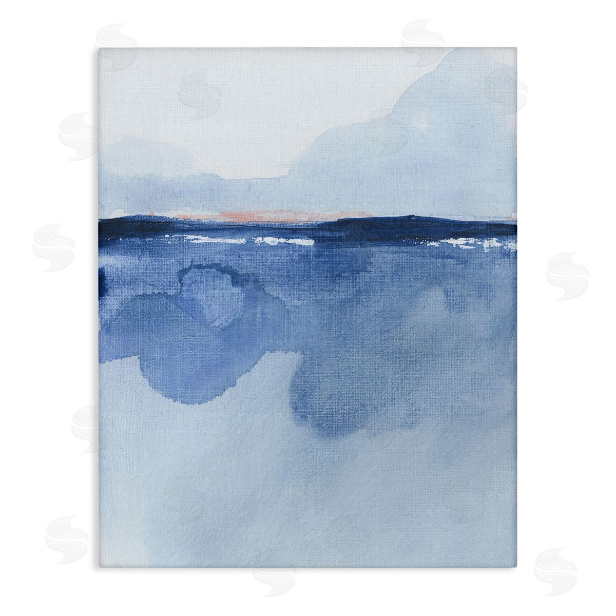 Abstract Fluid Landscape Canvas Wall Art, Home Decor by M. Gloria Hunter